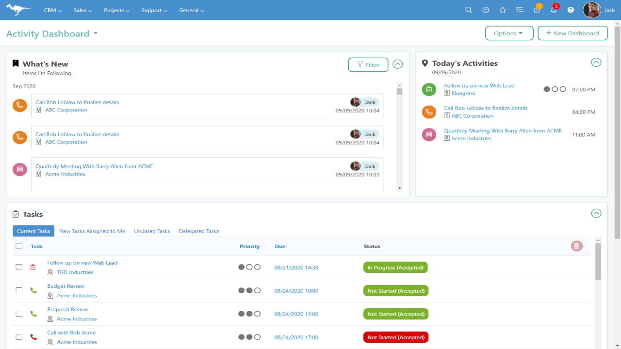CRM (Project Management)